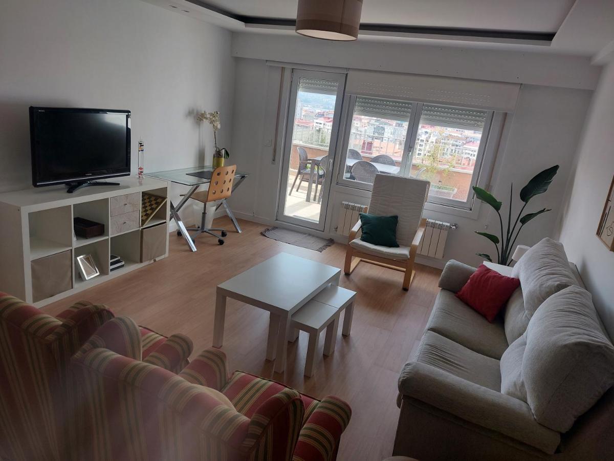 Atico Con Terraza Apartman Vigo Kültér fotó