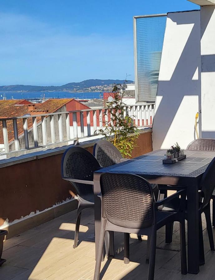 Atico Con Terraza Apartman Vigo Kültér fotó