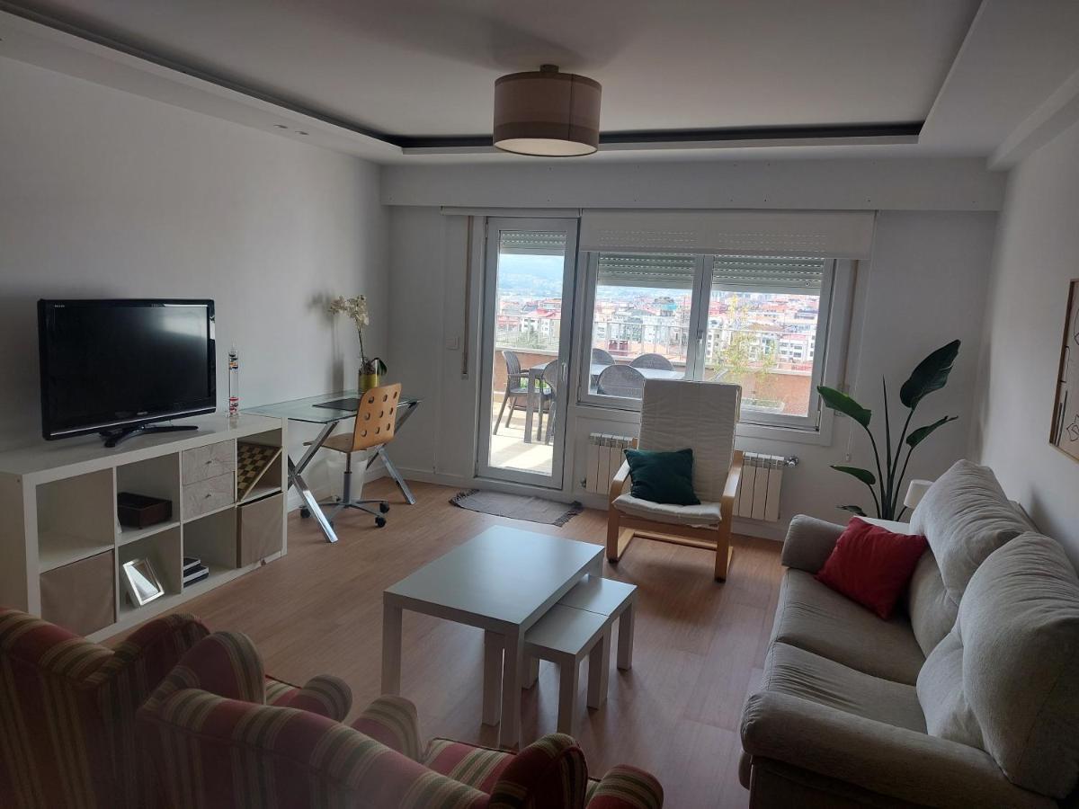 Atico Con Terraza Apartman Vigo Kültér fotó